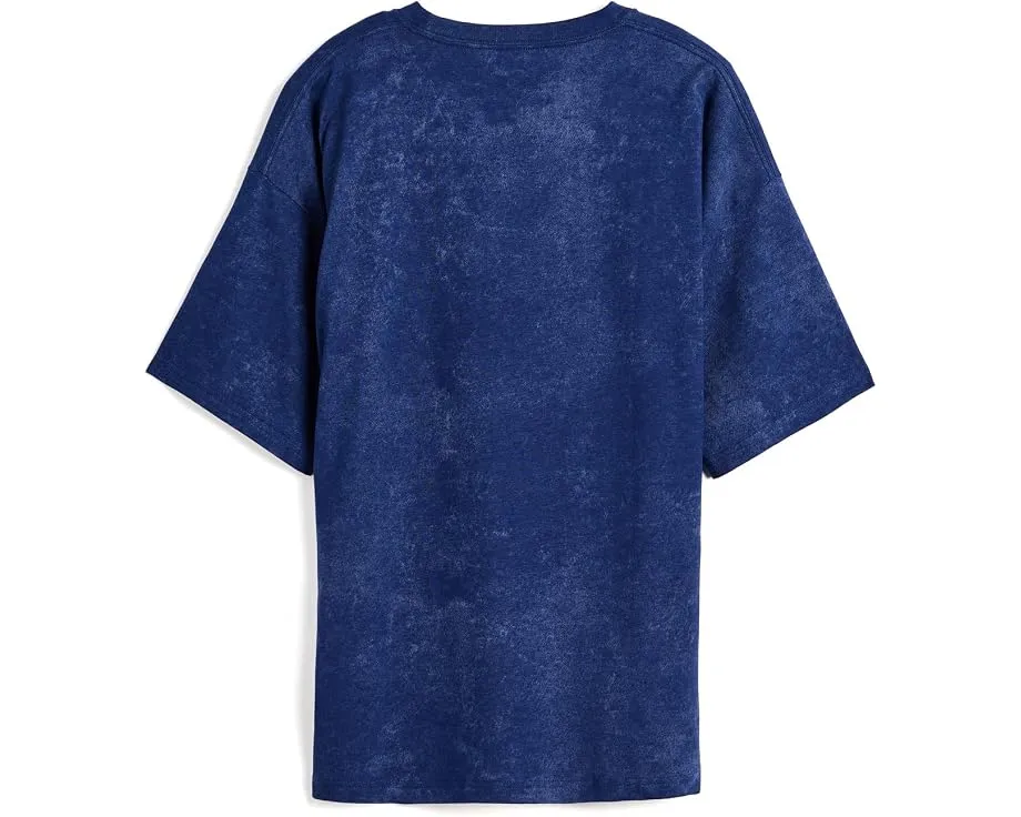 Детская футболка Adidas AOP Football Wash в спортивном стиле