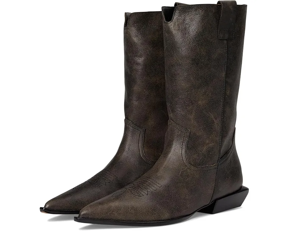 Ботинки Schutz Ashley из кожи с низким каблуком