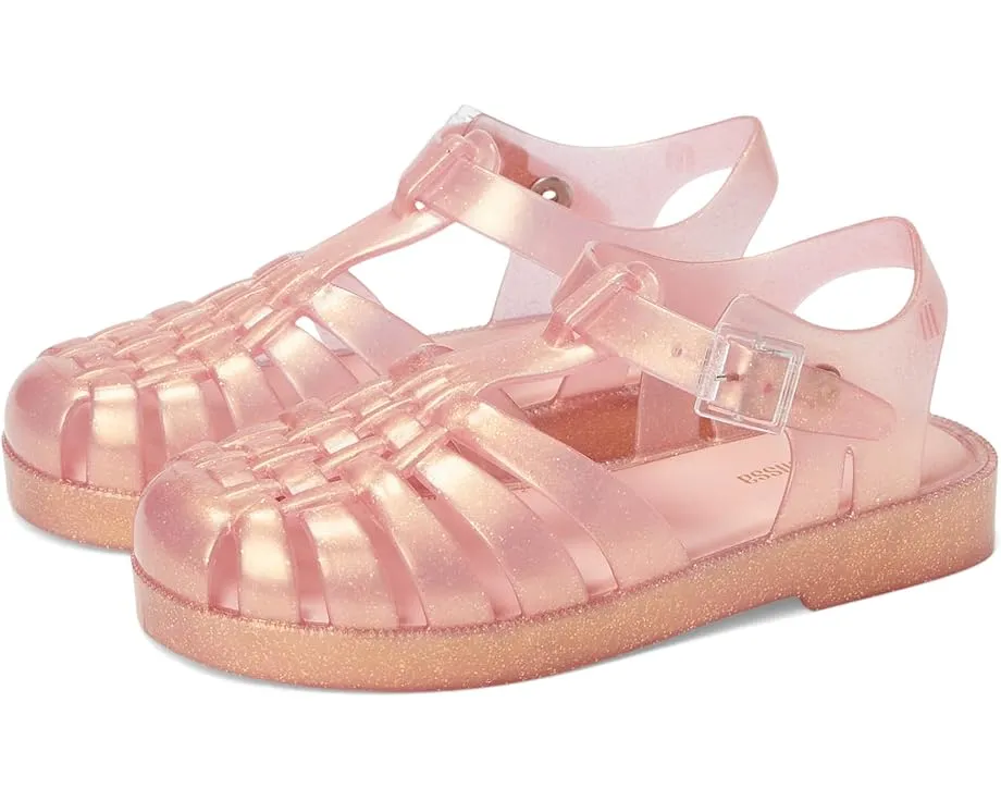 Детские блестящие сандалии Mini Melissa Possession Shiny с блестками