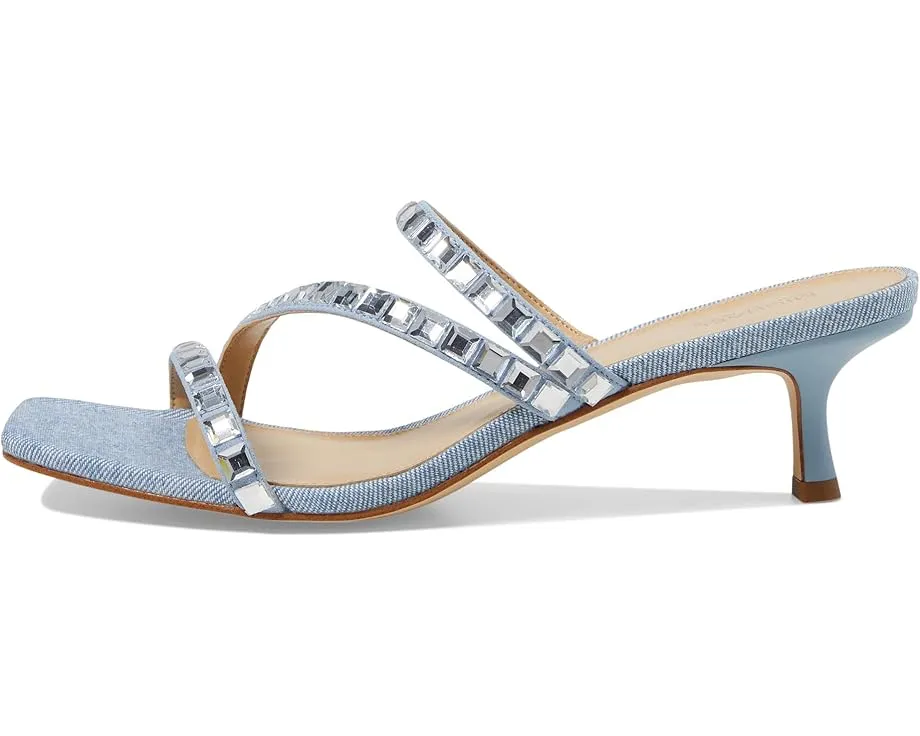 Босоножки Celia Kitten Slide с открытым квадратным мысом на низком каблуке MICHAEL Michael Kors