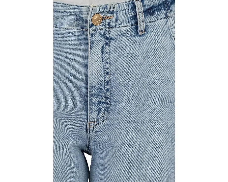 Джинсы KUT from the Kloth Jean с высокой посадкой и широкими штанинами с карманами как у брюк