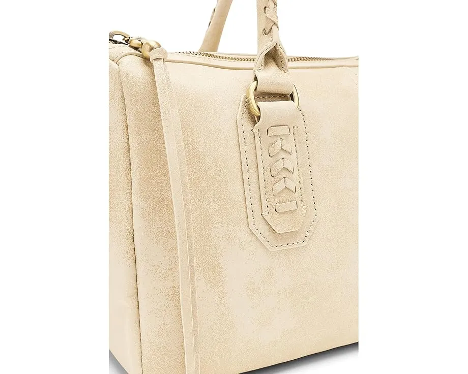 Сумка-сатчел HOBO Expedition с плетеными кожаными деталями