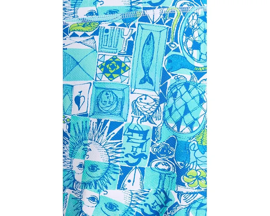 Шорты-юбка Lilly Pulitzer Zadora High-Rise Skort с цветочным принтом
