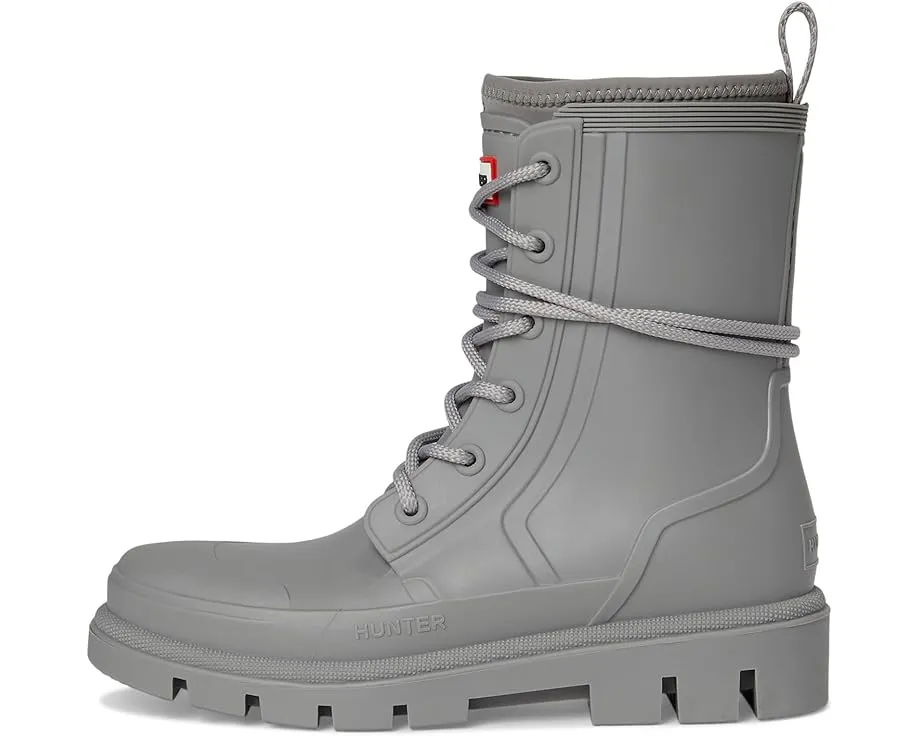 Водонепроницаемые сапоги Hunter Diana до середины икры на шнуровке