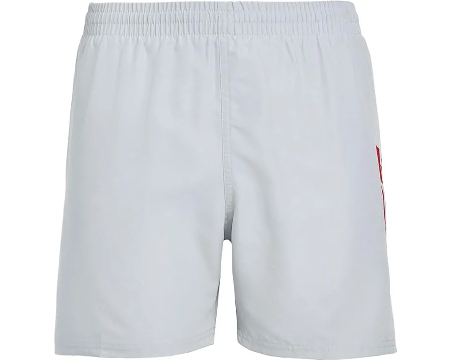 Шорты Nike Kids Breaker Cutout Swoosh 4 дюйма (10.16 см) с внутренними трусиками и вырезанным логотипом