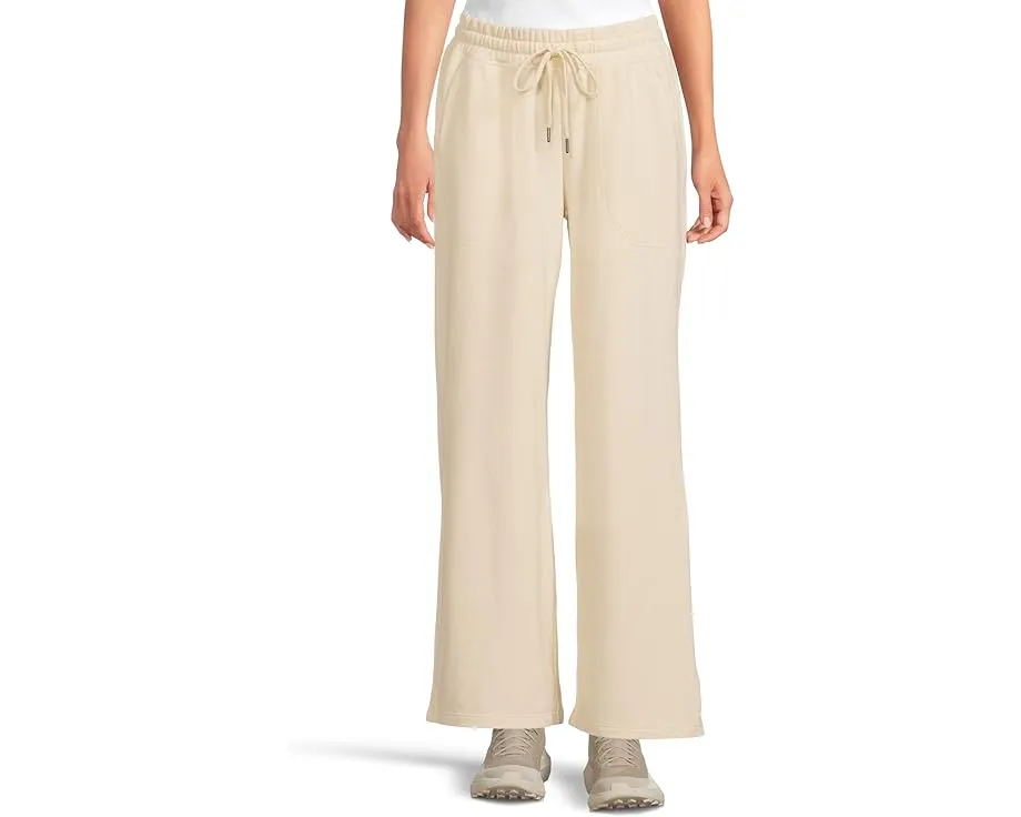 Брюки Prana Cozy Up Wide Leg с защитой UPF 50+ и эластичным поясом