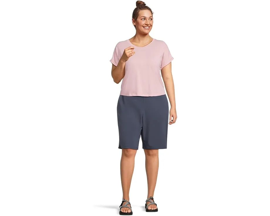 Шорты Columbia Plus Size All Seasons Long с защитой от солнца UPF 50 и эластичным поясом