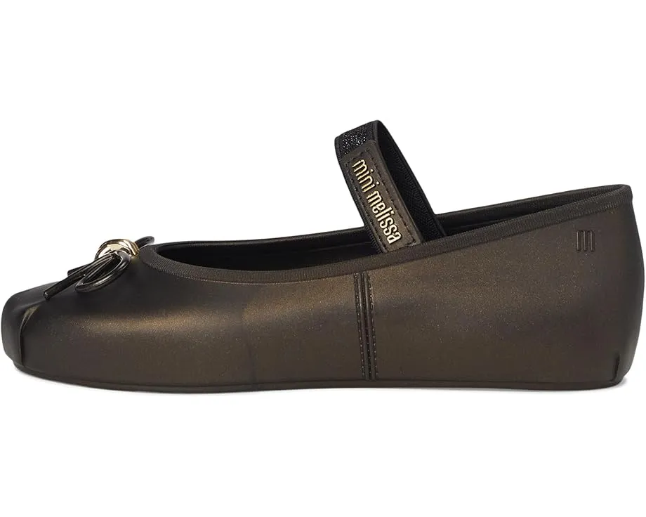 Детские балетки Mini Sophie с декоративным бантом и эластичной лямкой Mini Melissa