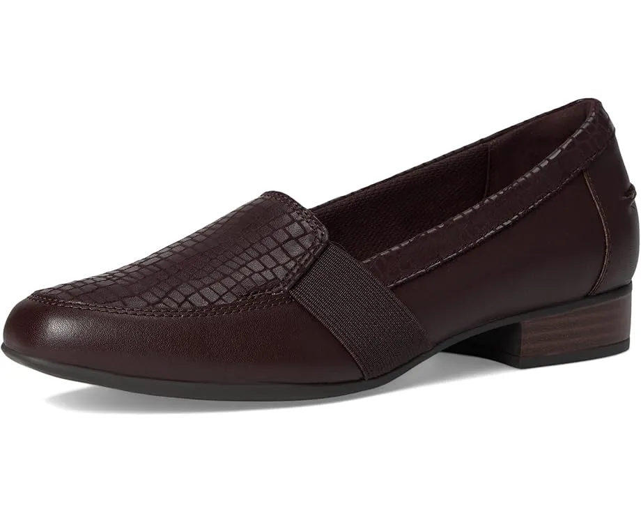 Лоферы Clarks Juliet Beat с квадратно-круглым носком и каблуком из термопластичной резины