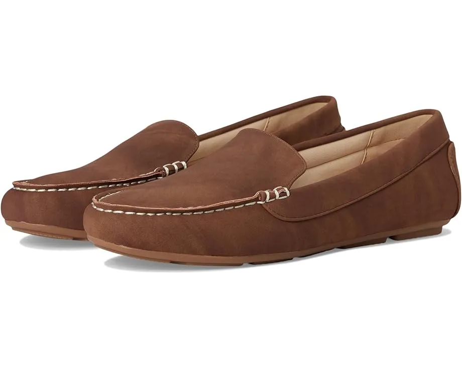 Мокасины для вождения Journee Collection Oreta с круглым носком и строчкой