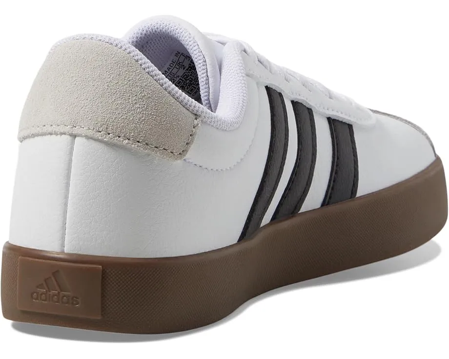 Детские кроссовки VL Court 3.0 от adidas с текстильным верхом для повседневной носки