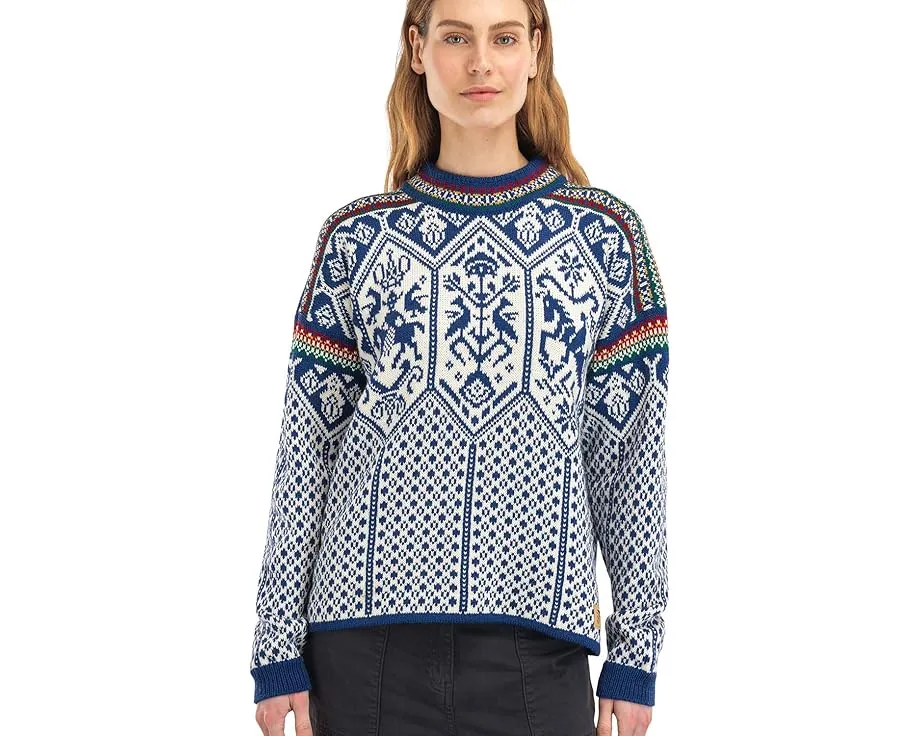 Свитер Dale of Norway 1994 с фактурной вязкой