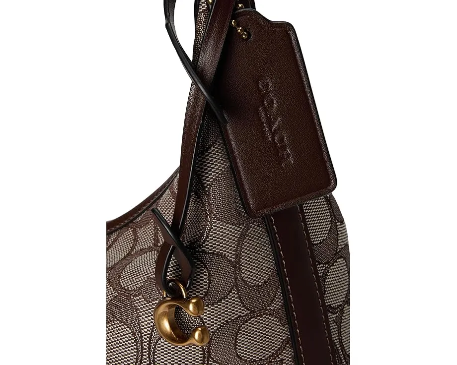 COACH сумка Juliet через плечо из фирменного жаккарда