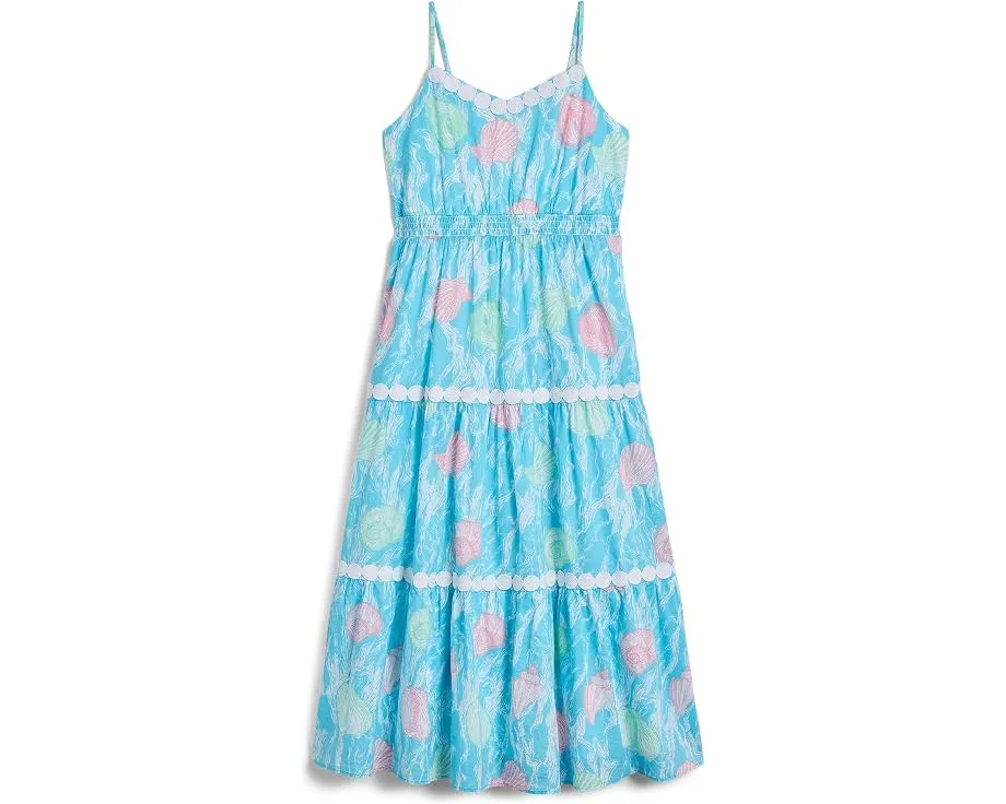 Платье Mini Zanna Midi с цветочным принтом от Lilly Pulitzer
