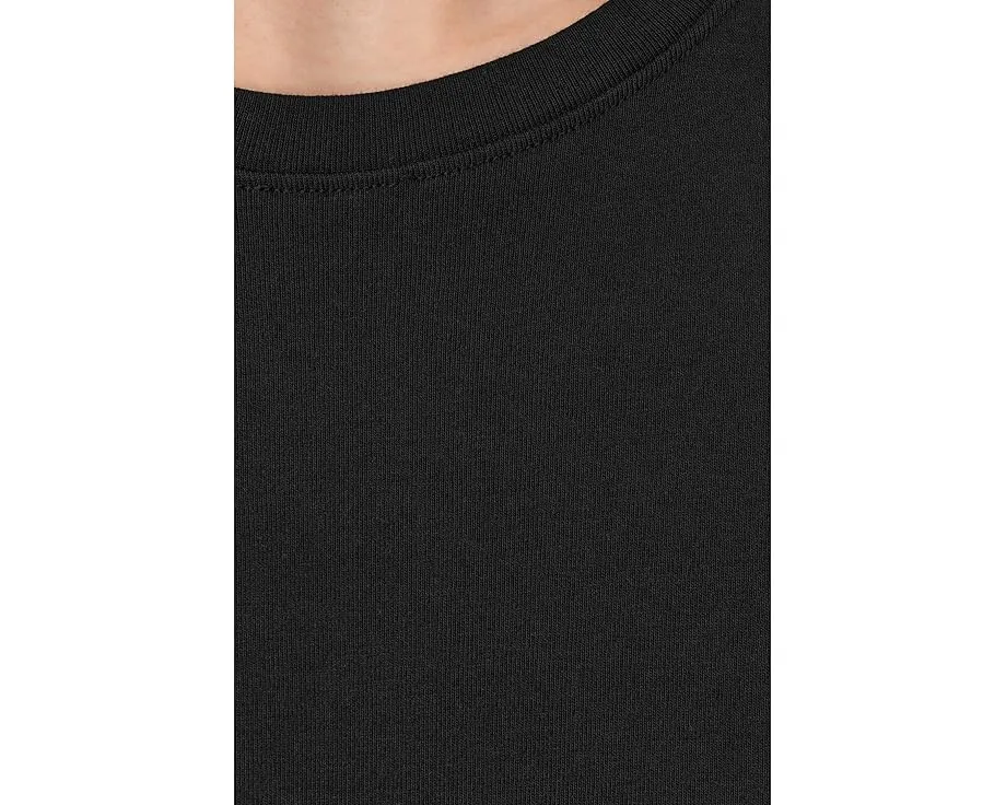 Кроп-футболка AG Jeans Sadie Crew Neck с винтажным кроем 90-х