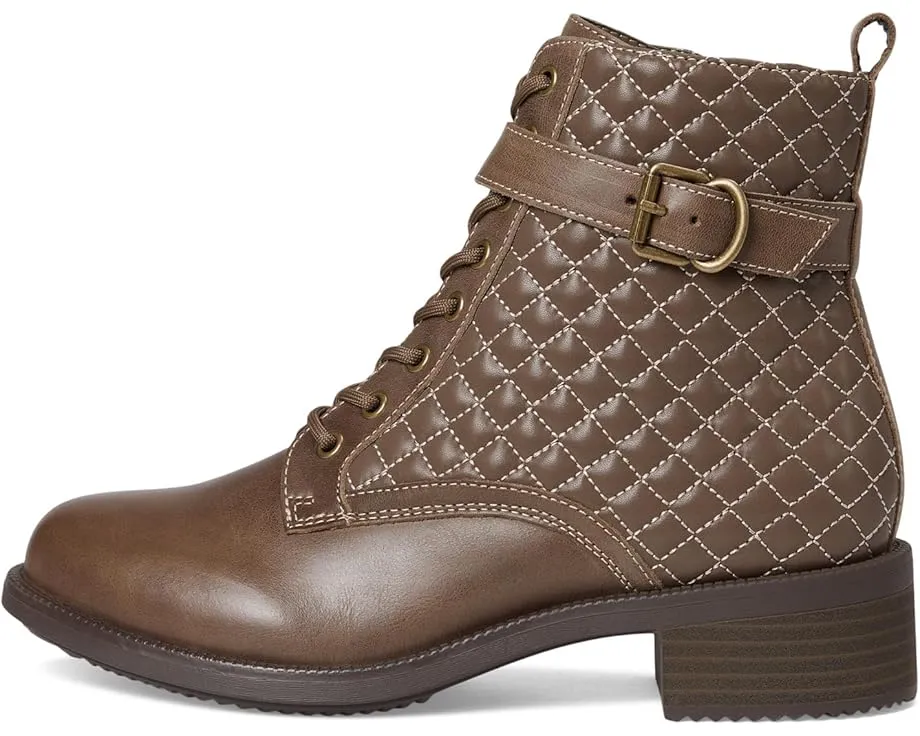 Ботильоны Seville с стеганым верхом и ремешком на пряжке David Tate