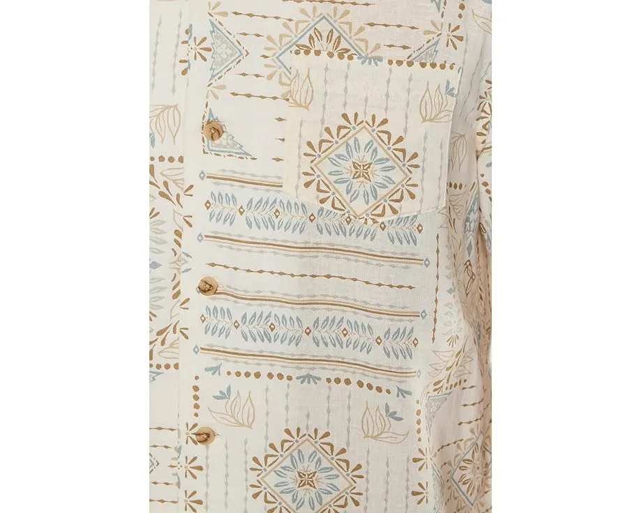 Рубашка Aloha Linen Camp Shirt Pendleton с коротким рукавом