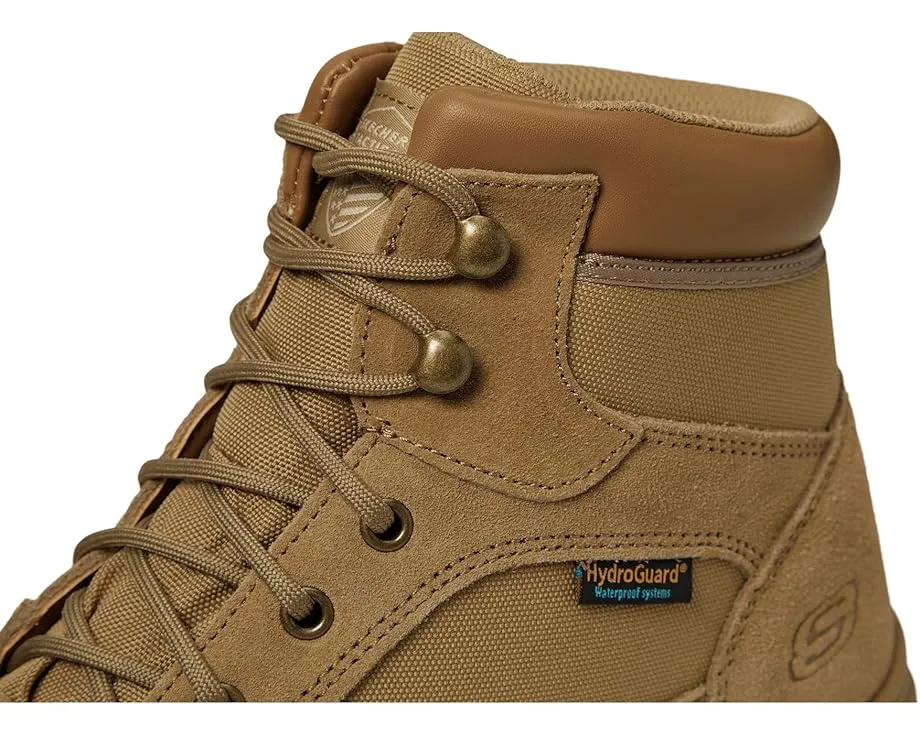 Skechers Work Wascana Milit тактические ботинки водостойкие коричневые