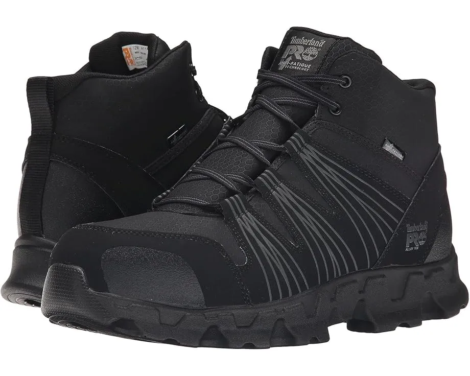 Рабочие ботинки Timberland PRO Powertrain Mid с защитным носком из сплава и статическим рассеиванием