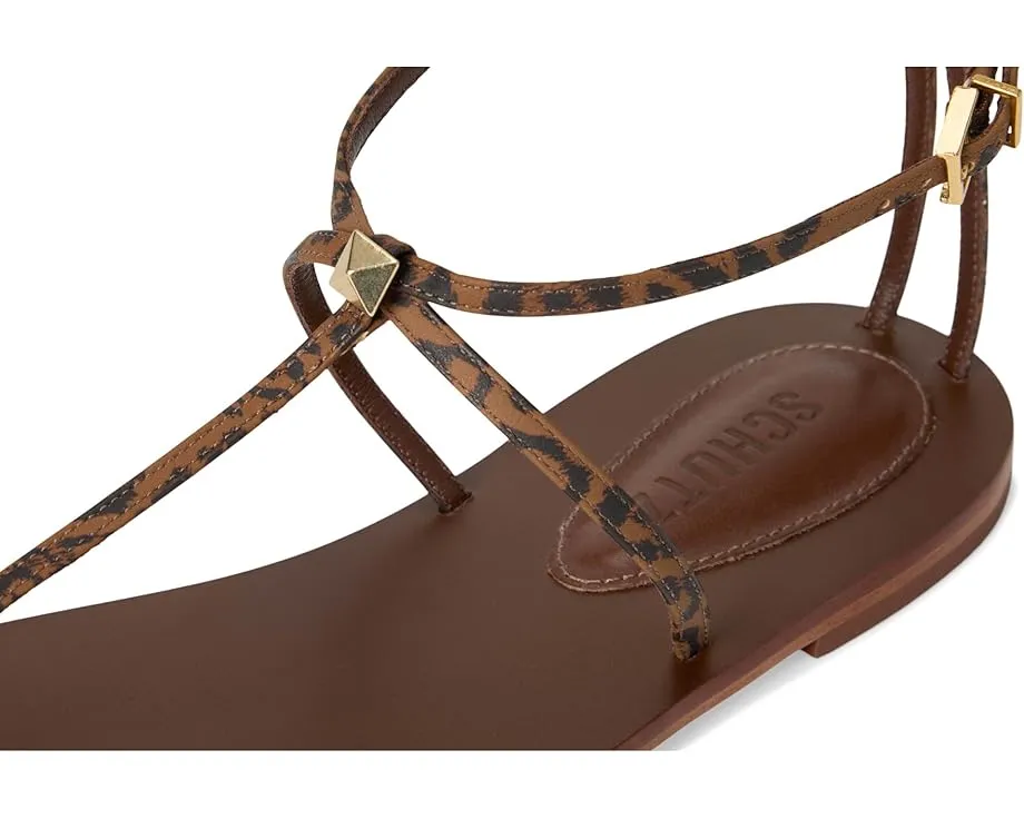 Schutz Ester босоножки на плоской подошве с тонкими ремешками