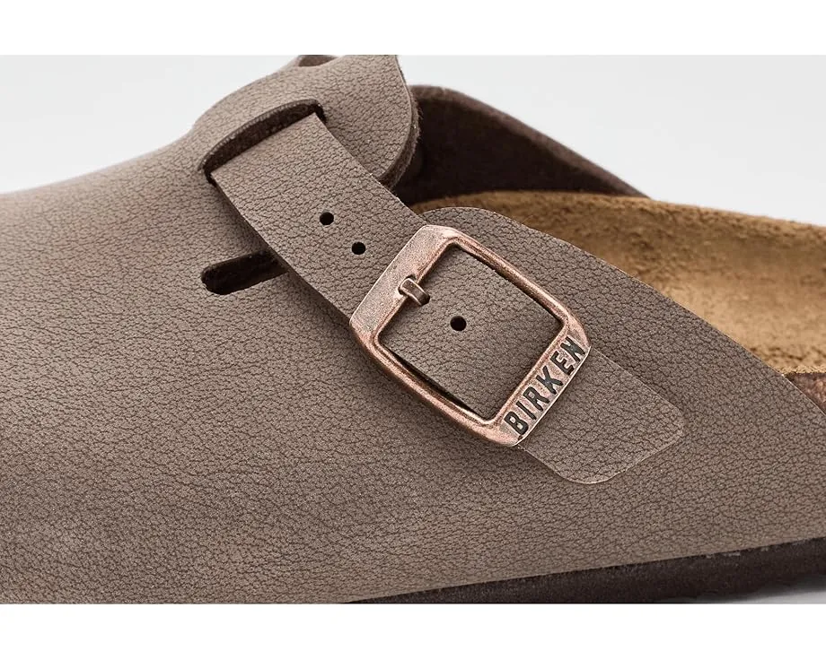 Детские сабо Birkenstock Boston из искусственной кожи с контурной стелькой