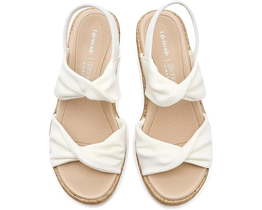 Сандалии Riley Slingback на клине с эластичным верхом LifeStride