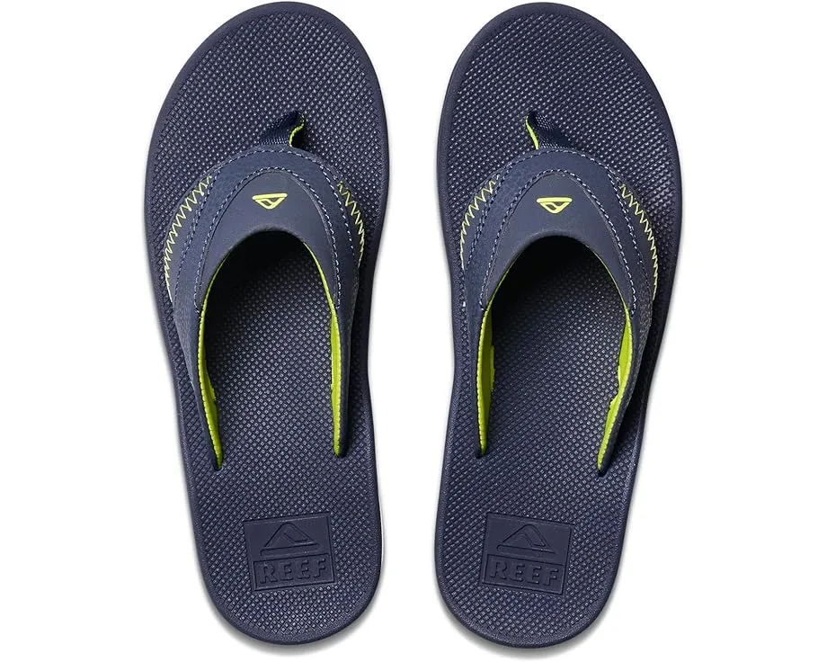 Детские шлепанцы Reef Kids Fanning с мягкой стелькой EVA и воздушной подушкой