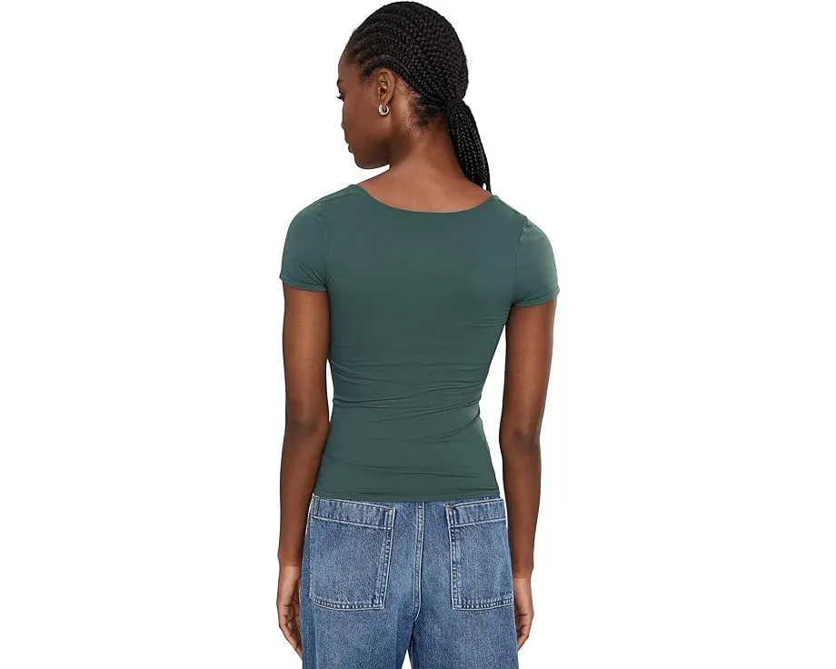 Футболка Clean Lines Sunfade Baby Tee от Free People