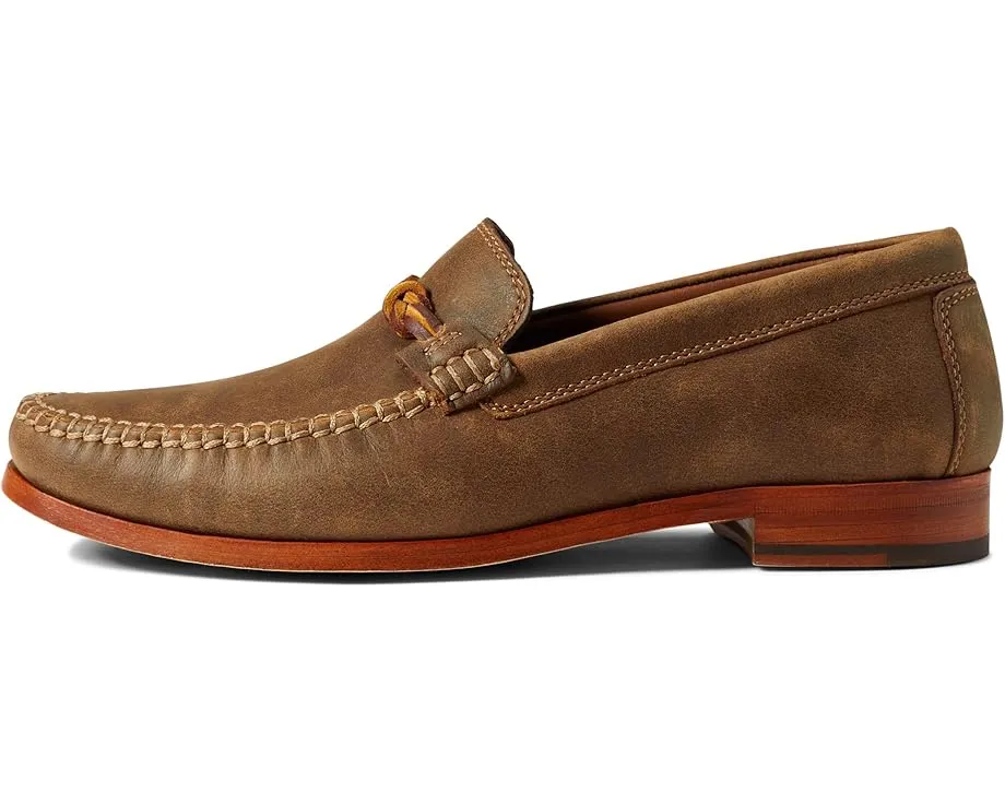 Лоферы Johnston & Murphy Baldwin из кожи Horween с кожаной вставкой