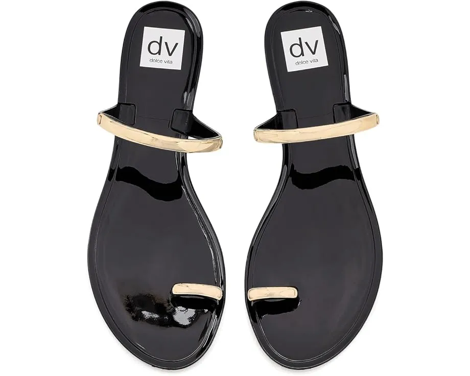 Плоские босоножки Ivonna с открытым круглым носком DV by Dolce Vita