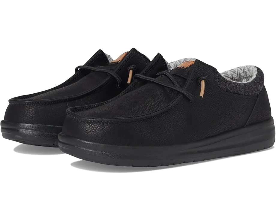 Детские кеды Hey Dude Kids Paul Classic с полиуретановым верхом и гибкой подошвой