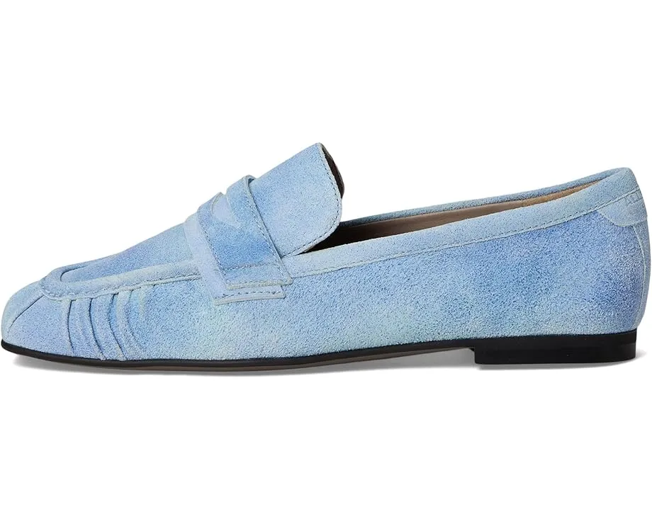 AllSaints Лоферы Sapphire из замши с пенни-кипером