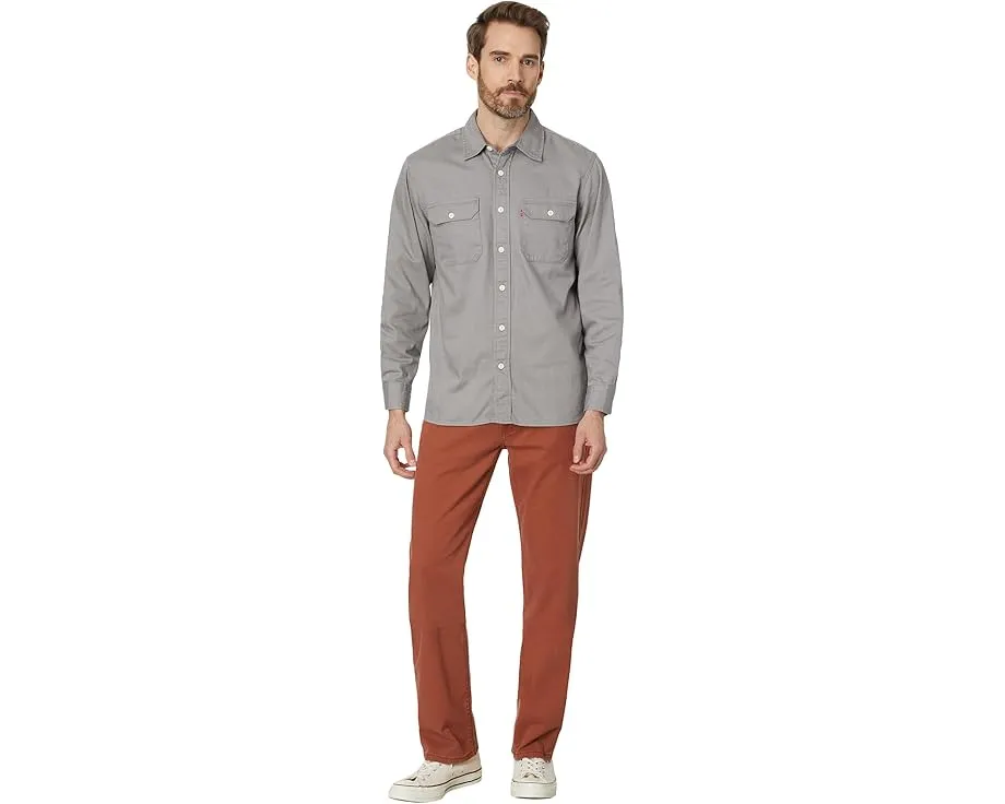 Классическая рабочая рубашка Levi's с усиленными боковыми клиньями