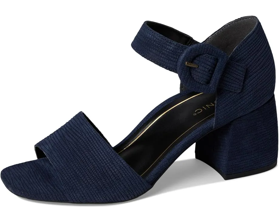 Босоножки VIONIC Chardonnay Strappy с поддержкой свода стопы и квадратным открытым носком