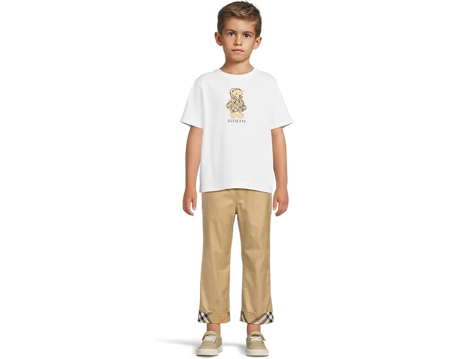 Burberry Kids футболка Cedar Teddy с мишкой для детей