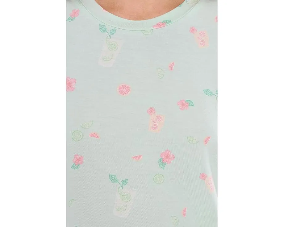 Комплект топа и шорт All American Tank Shortie Set HONEYDEW с кружевом