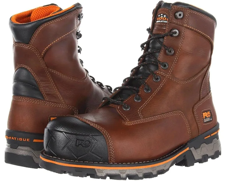 Водонепроницаемые рабочие ботинки Timberland PRO Boondock 8 дюймов с композитным мыском