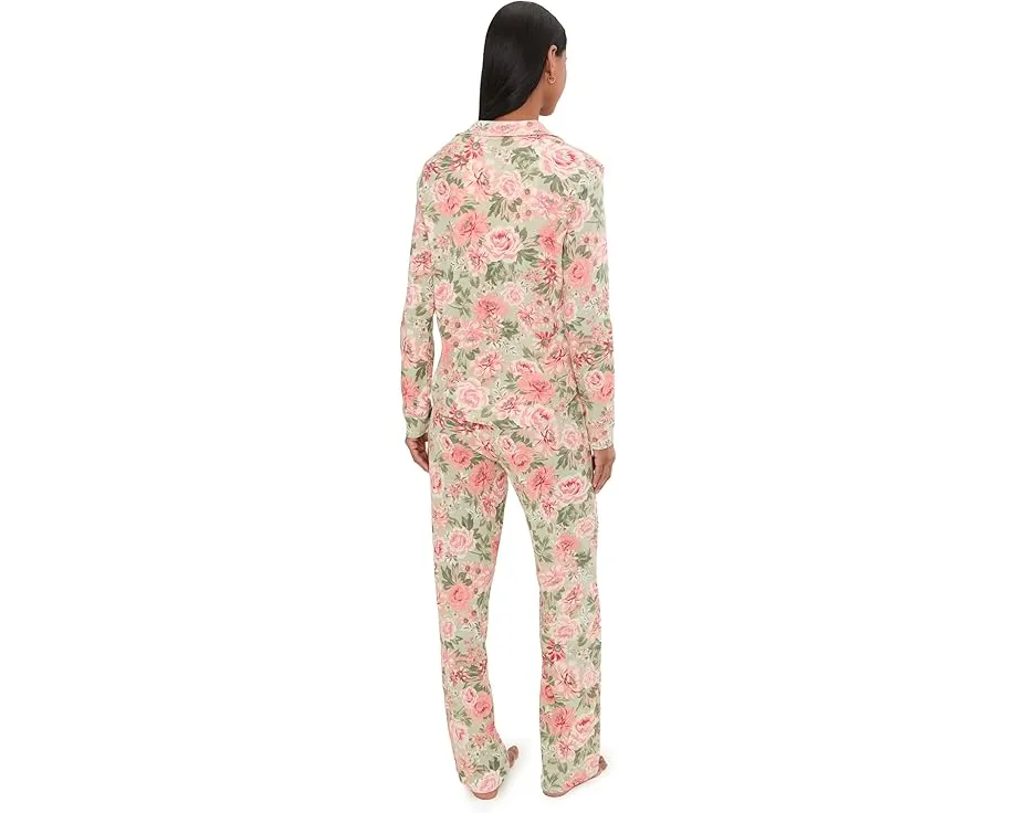 Пижамный комплект Vintage Dreams с цветочным принтом и отделкой пико Karen Neuburger
