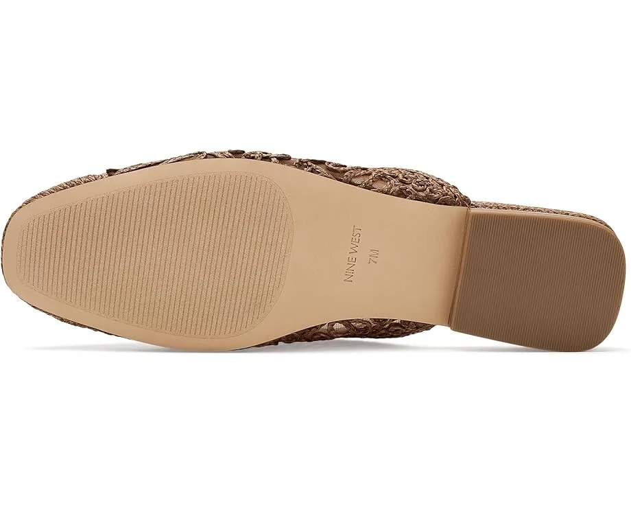 Мюли Camella от Nine West с плетеными деталями и квадратным носком