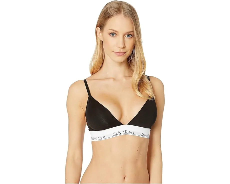 Бюстгальтер Calvin Klein Modern Cotton с треугольными чашками