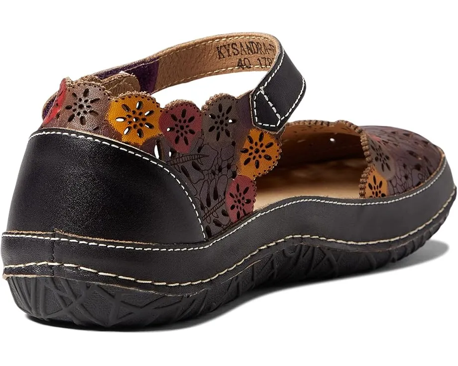 L'Artiste by Spring Step сабо Kysandra-Fleur с ручной росписью