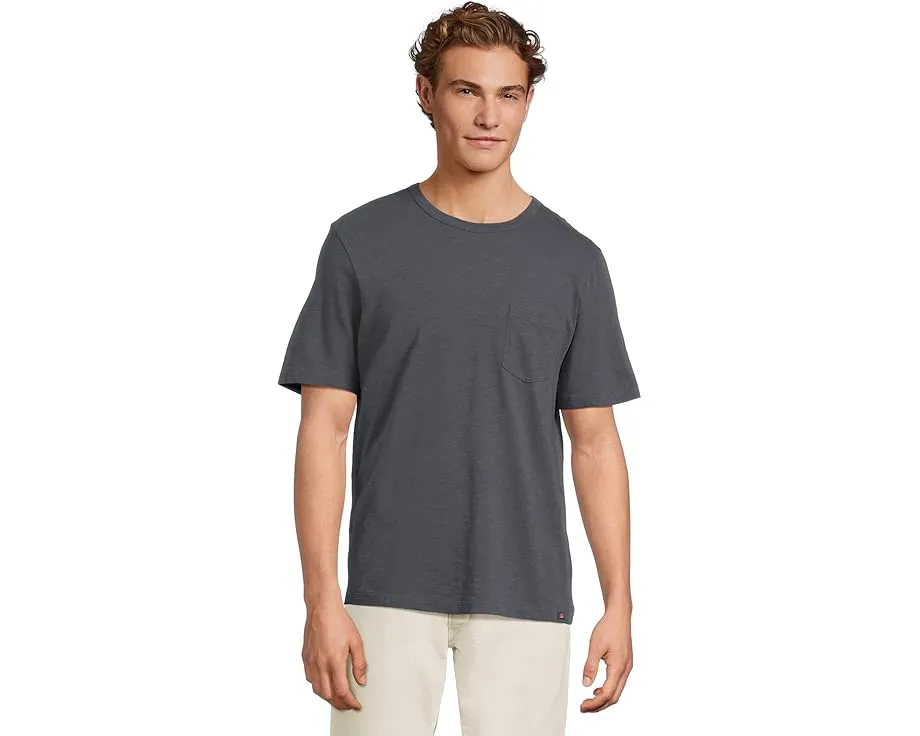 Футболка Faherty Sunwashed Pocket Tee из органического хлопка