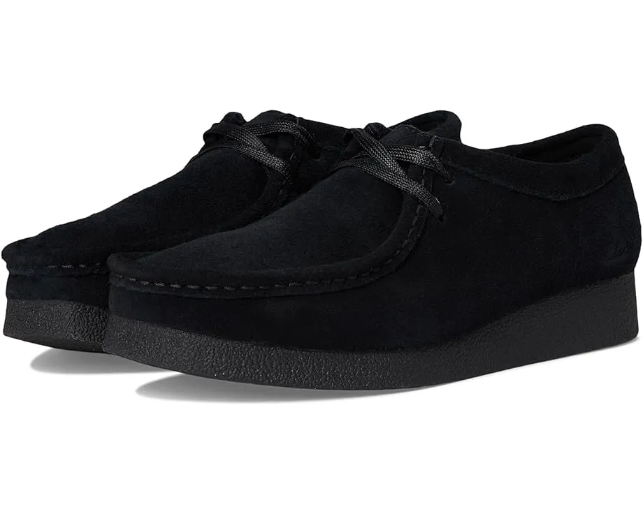 Обувь Clarks Wallabee EVO из мягкой вощеной кожи с эффектом креповой подошвы