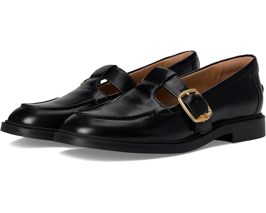 Лоферы Elaina Sam Edelman с Т-образным ремешком и крупной пряжкой