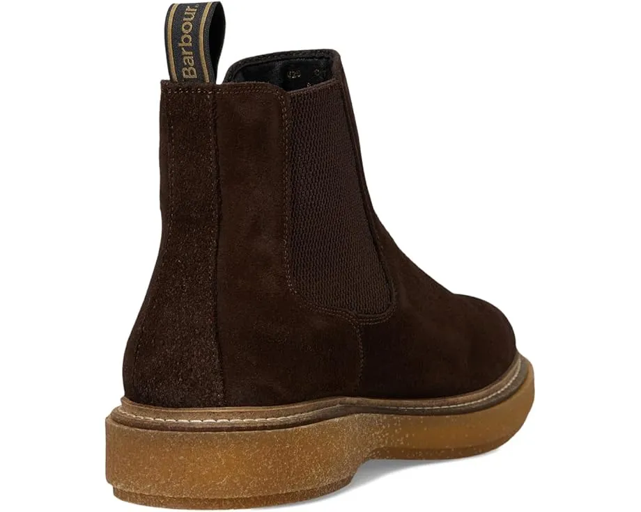 Chelsea ботинки Barbour Tinstone из замши с фактурной подошвой