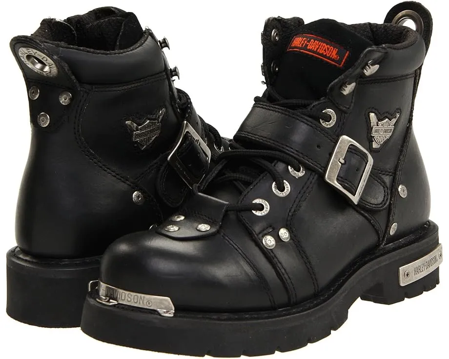 Кожаные ботинки Harley-Davidson Brake Buckle на шнуровке с рантовой конструкцией