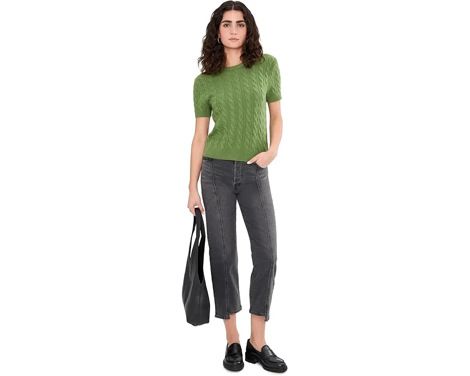 Джинсы Levi's Ribcage Ankle Seamed Edge с очень высокой посадкой и прямым кроем