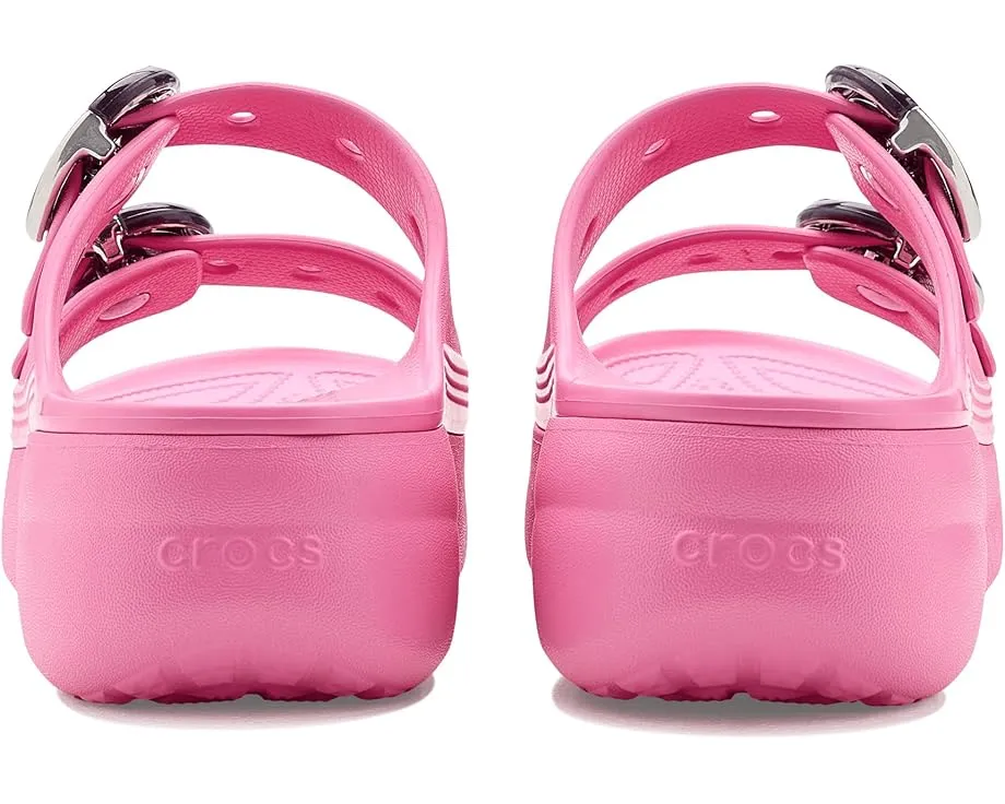 Босоножки Crocs Saturday Buckle Platform Sandals на платформе