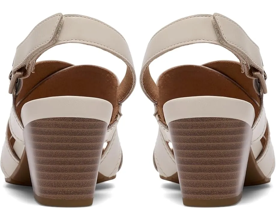 Сандалии Kymber Shine от Clarks с каблуком-столбиком