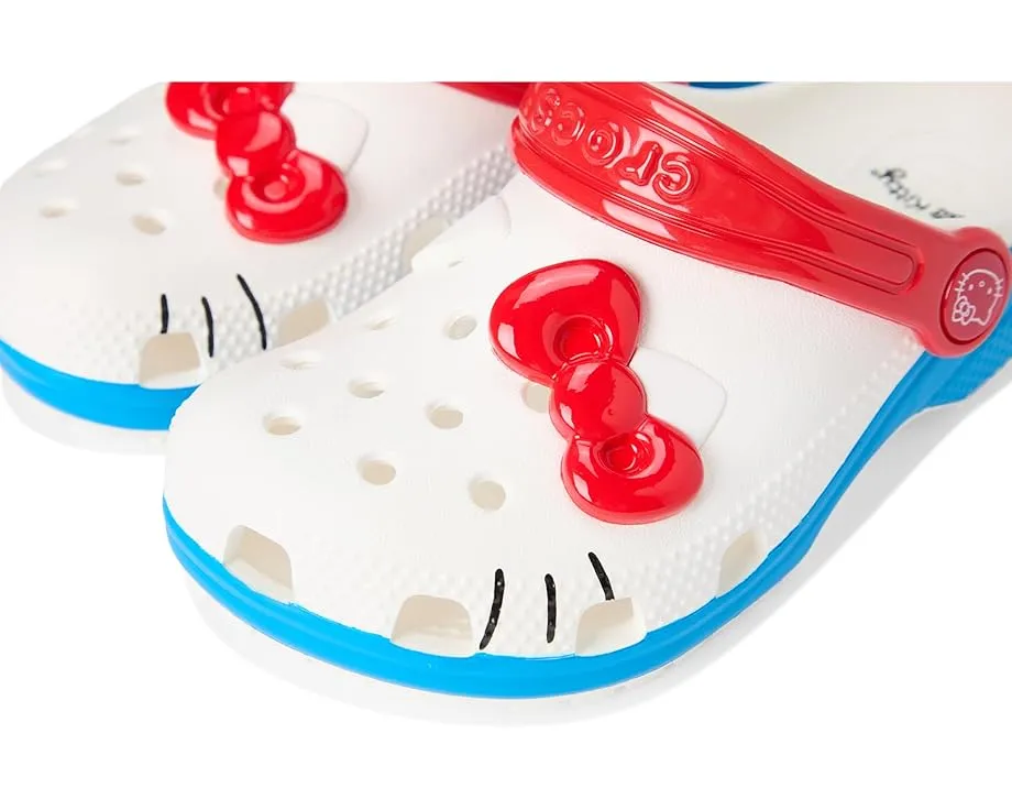 Crocs Классические сабо Hello Kitty IAM для малышей с charms Jibbitz